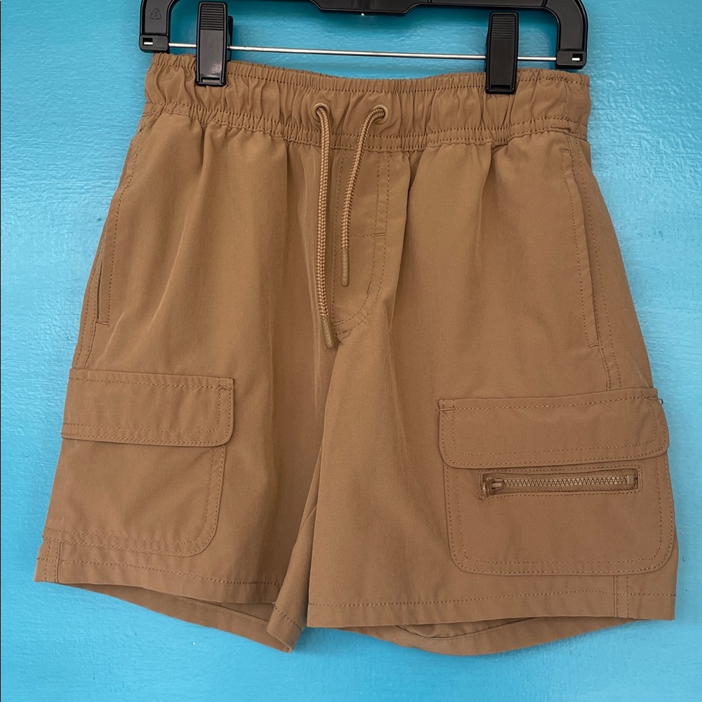 Cat & Jack Kids Tan Cargo Athleisure Hiking Shorts SZ M (8)